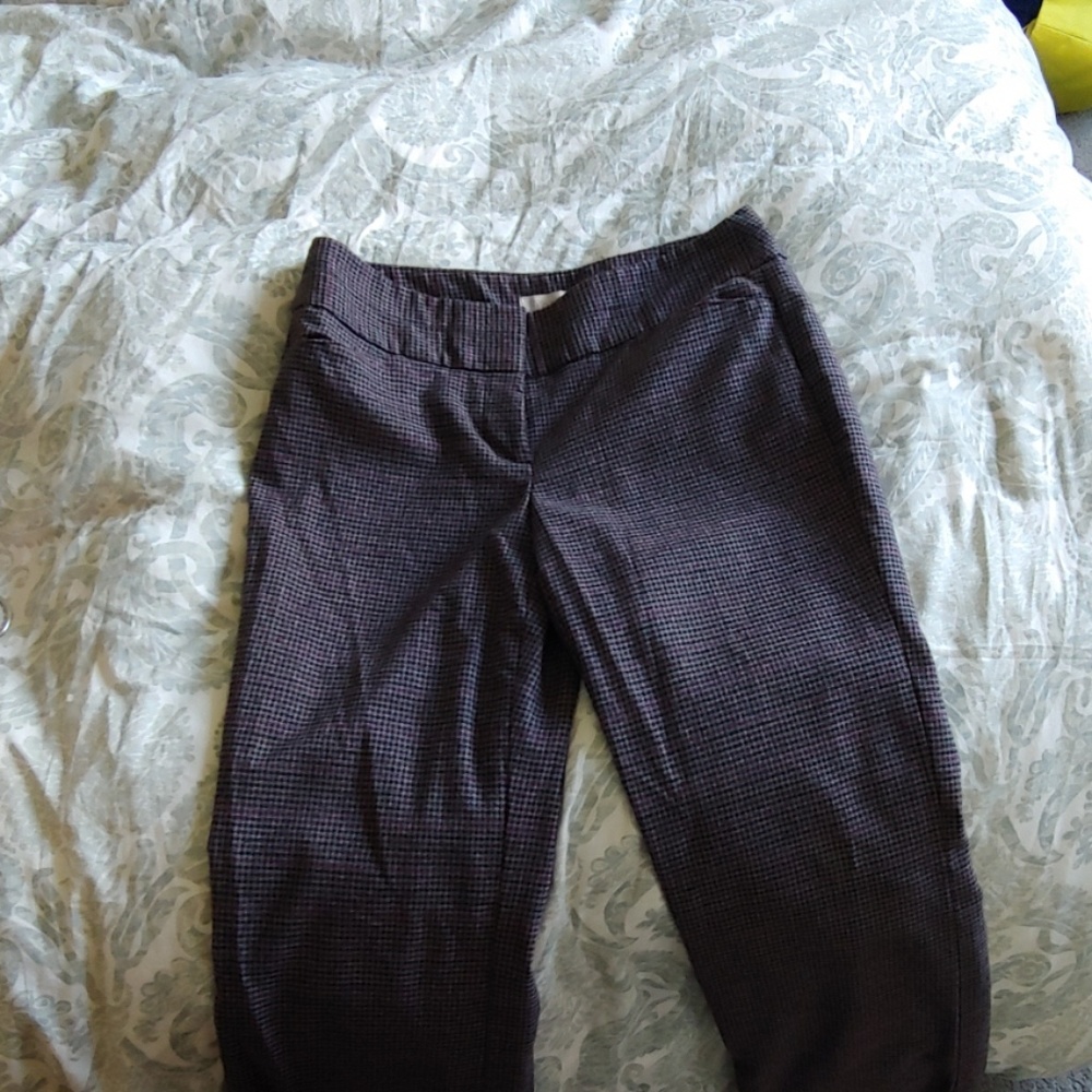 Plaid trousers